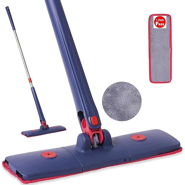 Flat Standing | Microfiber |Magic Floor Cleaning | Home Hands Free